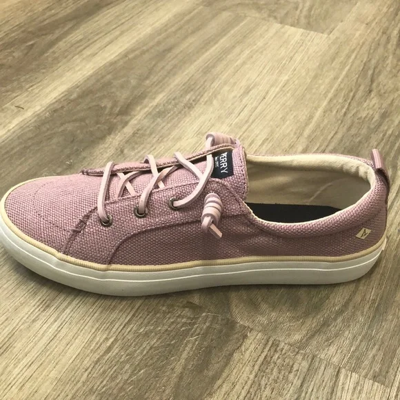 Sperry Crest Hemp Lavender Shoes - Picture 3 of 7